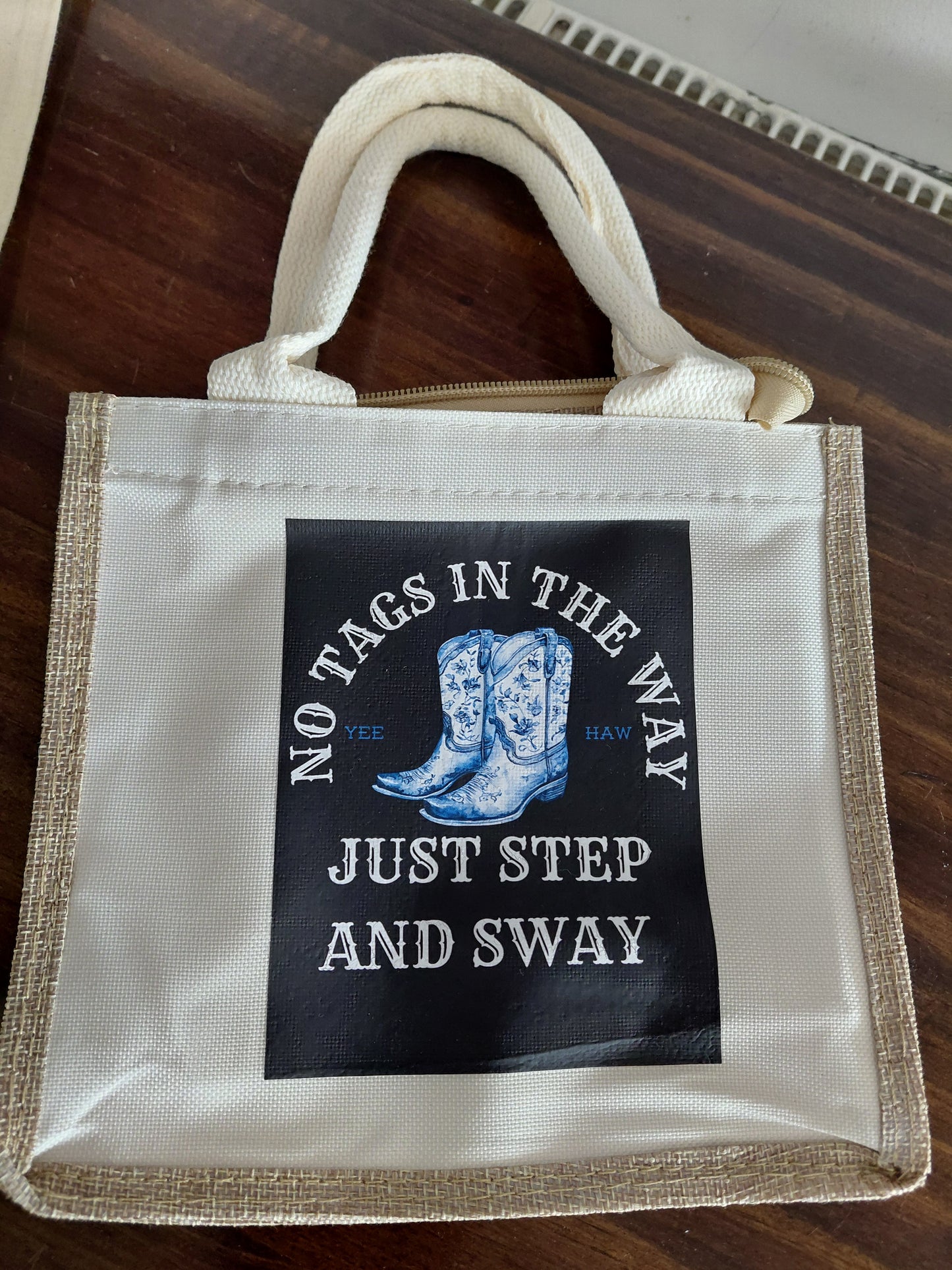 Tote bag for line dancers