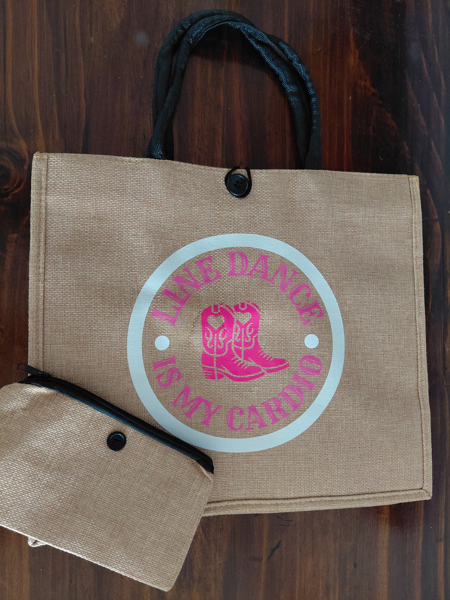 Tote bag for line dancers