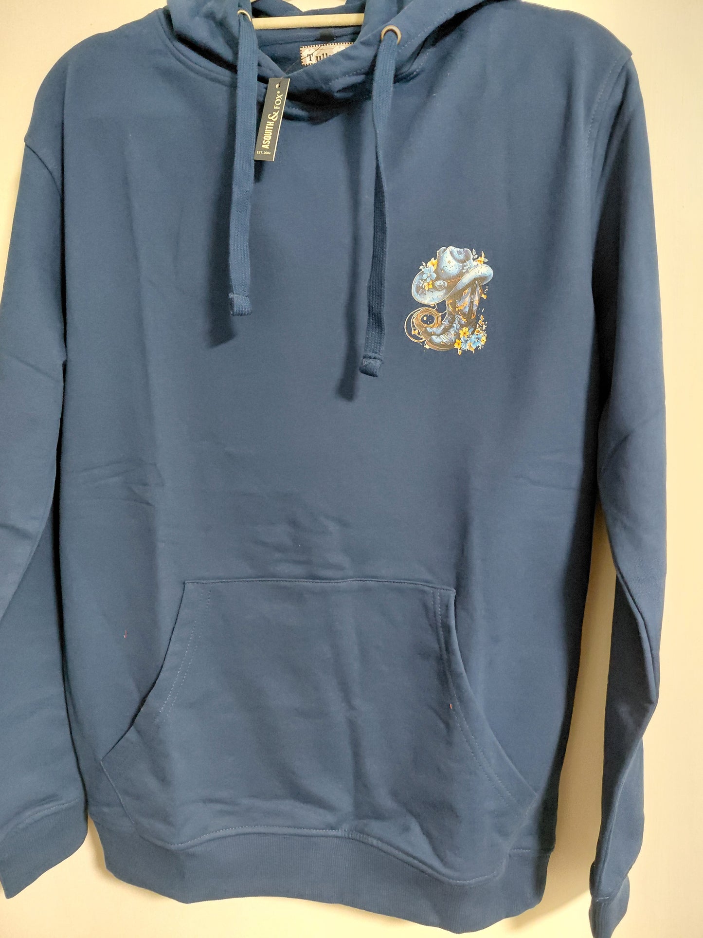 Navy Hoody Small Mens