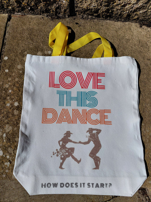 Tote bag for line dancers