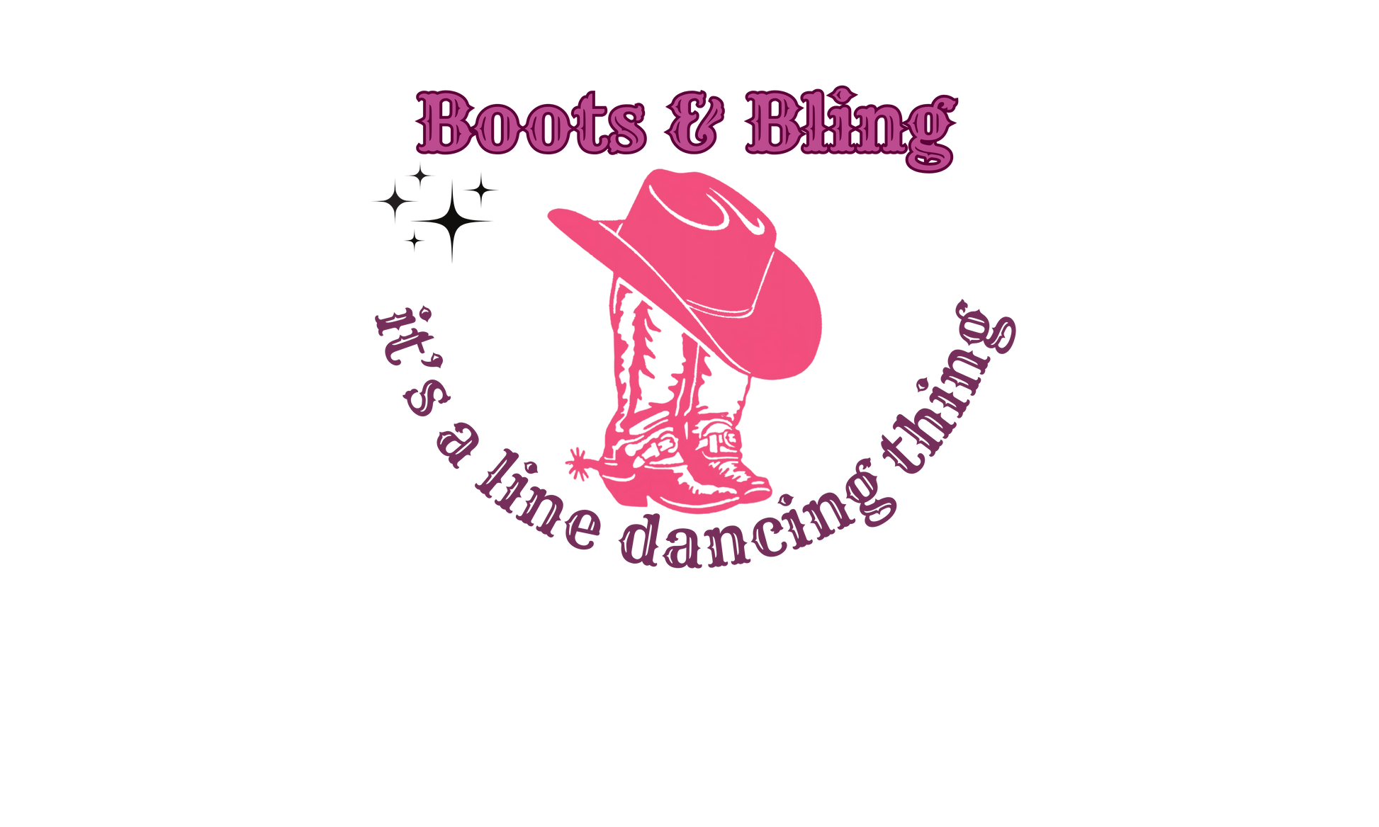 Boots and bling designed by Kirsty Tulk Tees