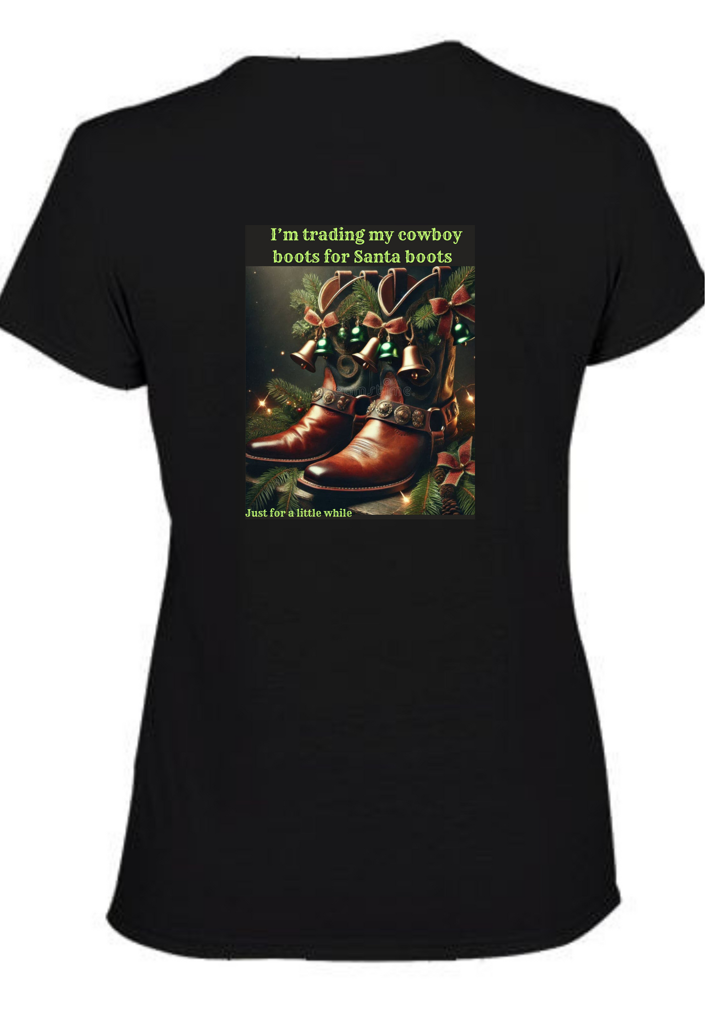 Christmas line dancing t-shirt, Oh what fun it is to dance.