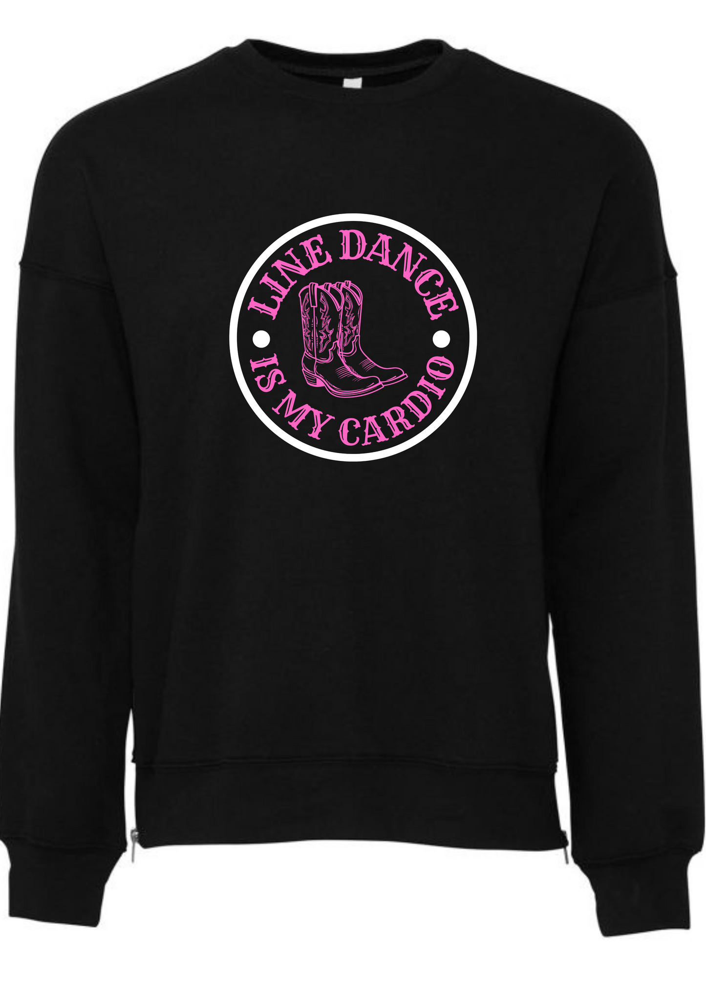 Line dancing sweatshirt jumper, line dance is my Cardio